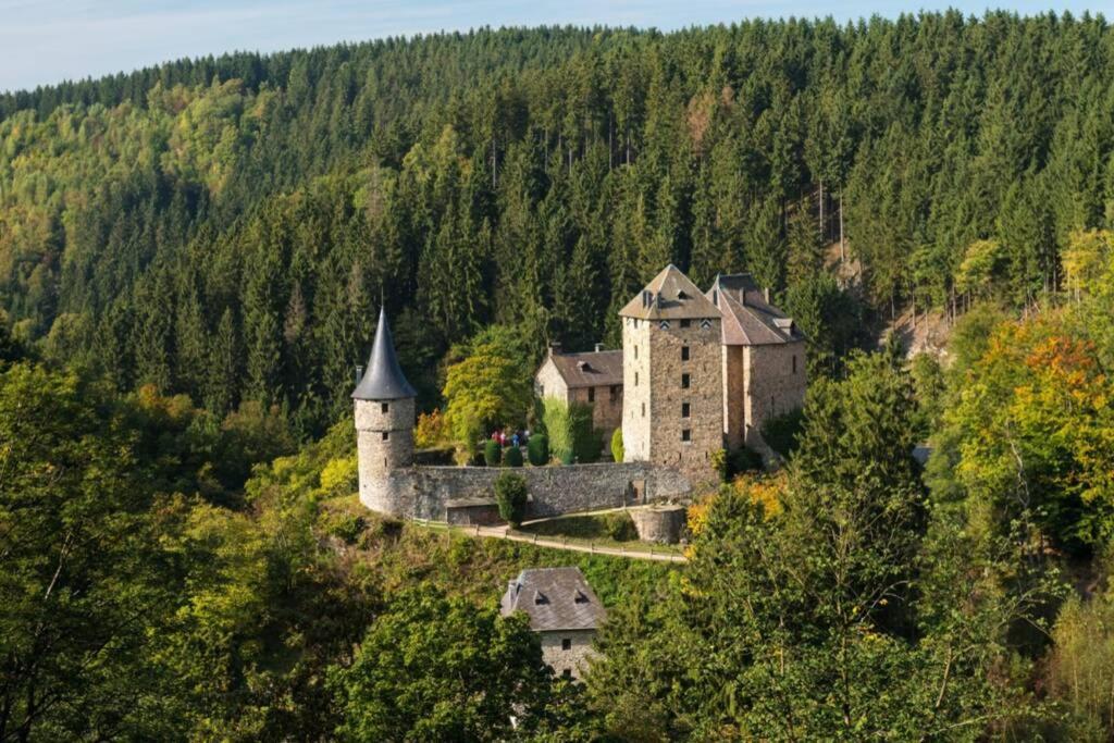 Le Grand Cerf 25 Pers, Malmedy- Chalet Rustique, Jardin Zewnętrze zdjęcie