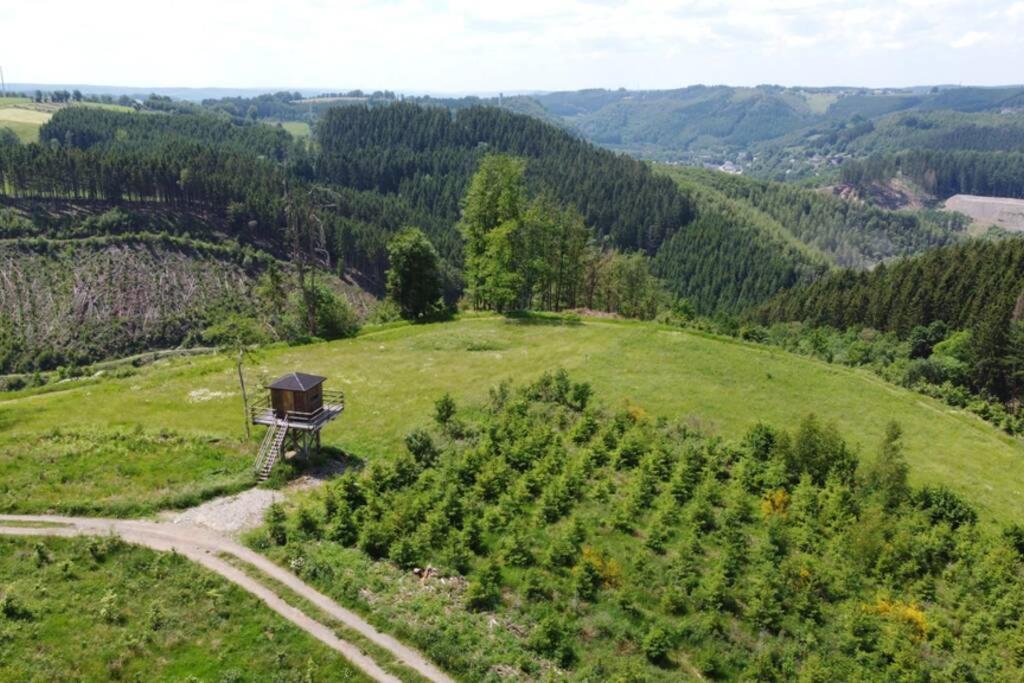 Le Grand Cerf 25 Pers, Malmedy- Chalet Rustique, Jardin Zewnętrze zdjęcie