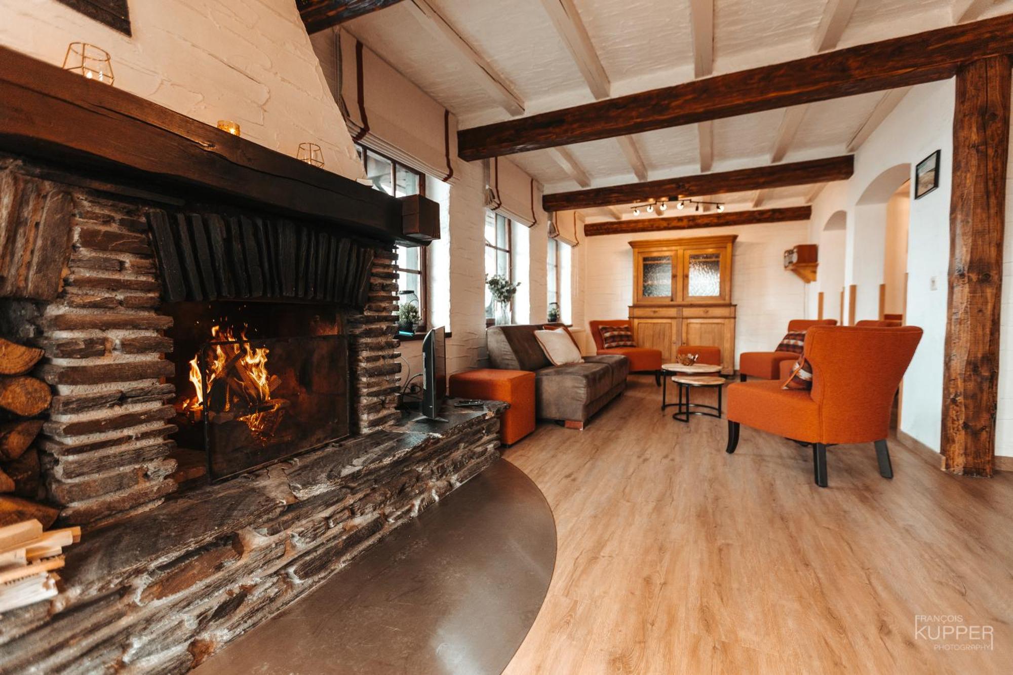 Le Grand Cerf 25 Pers, Malmedy- Chalet Rustique, Jardin Zewnętrze zdjęcie