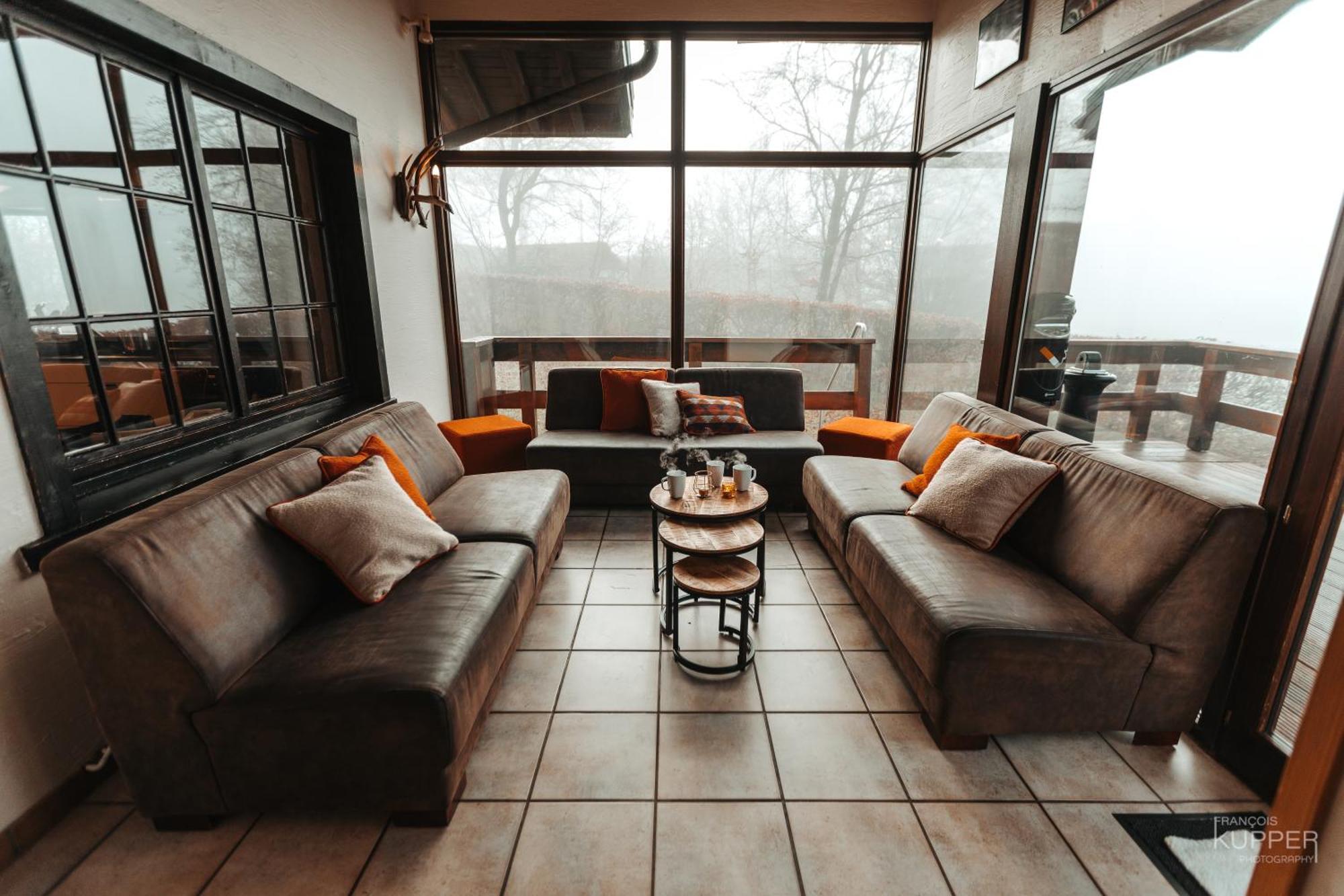 Le Grand Cerf 25 Pers, Malmedy- Chalet Rustique, Jardin Zewnętrze zdjęcie